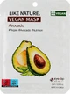 Тканинна маска з авокадо - Eyenlip Like Nature Vegan Mask Avocado 25ml (1139439-104028) - зображення 1