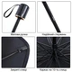 Зонтик на лобовое стекло в авто Optima Car Umbrella солнцезащитная шторка (9869201275362) - изображение 3