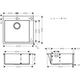 Кухонная мойка Hansgrohe S51 43312380 - изображение 2