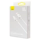 Кабель Baseus Superior Series Fast Charging Data Type-C 100W (1.5m) white - зображення 2