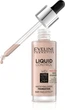 Жидкая тональная основа Eveline Liquid Control №002 Soft Porcelain Niacynamid 32 мл (5903416048541) - изображение 2