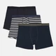 Трусы (3шт) Basic Collection XL темно синий, серый 1438090215 - изображение 1