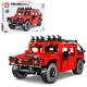 Конструктор Technique машина внедорожник Hummer H1 953 детали авто конструктор красная (21-7-8501) - изображение 2