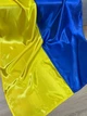 Флаг Украины атласный под флагшток 90*140 - изображение 6