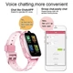 Смарт-часи для дитини UWatch K15 GPS WiFi 850 mAh відстеженням Розовий дзвінки камера - зображення 5