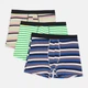 Трусы (3шт) Basic Collection M синий, салатовый 14380928501 - изображение 1