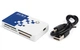 Кардридер USB 2.0 Atcom TD2029 MS, SD, microSD/TF, M2 Black (AT10729) - изображение 1