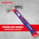 Молоток столярный Workpro PRO с рукояткой из стекловолокна 337 г (WP241010) - изображение 6