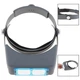Лупа бинокулярная Magnifier 81007B с Led подсветкой 3.5-кратная - изображение 5