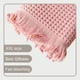 Вафельное полотенце Lovely Svi - хлопок - для ванной, отелей, спа - XXL 90х181 см -Розовый - изображение 2