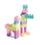 Конструктор Wader Kids Blocks 50 элементов розовый (41297) - изображение 5