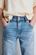 Подростковые джинсы для девочки Zara FLARE FIT 5252/600 140 см Голубой - изображение 4