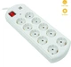 Сетевой фильтр PowerPlant 10 м, 10 розеток, 10А, 2xUSB 2.1A (YS-N6065/10) - изображение 1