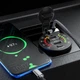 Интеллектуальное зарядное с вольтметром в авто врезное в панель 12-24В USB и PD Type-C QC 3.0 - изображение 3