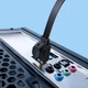 Кабель Baseus high Speed Six types of RJ45 Gigabit network flat cable 1 метр чорний PCWL-B01 - изображение 5