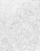 Картина по номерам 60*50 см Цветы. Яркие подсолнухи под луной Оригами LW 04070 большой размер - изображение 2