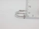 Серебряное кольцо Гвоздь с фианитами. КВ1351С 16,5 - изображение 6