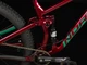 Велосипед Norco Fluid FS 3 двухподвесной 29", рама M, 2021, бордовый с зеленым - изображение 4
