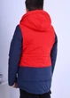 Куртка дитяча підліткова Black&Red 128 синьо-червона - зображення 4