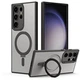Чохол - накладка Magsafe Magnetic Ring для Samsung Galaxy S23 Ultra з магнітним кільцем black - зображення 1