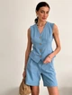 Шорты женские ARTKNIT Shorts SH2024 M Голубые (4823093460713) - изображение 5