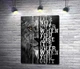 Модульная картина Лев и надпись "It's not over when you lose, it's over when you quit" 60x84 см Модуль №2 (005245) - изображение 1