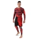 Шорты для смешанных единоборств MMA Domino 210-5 размер L (170-175см) Black-Red - изображение 8