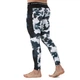 Штаны мужские компрессионные тайтсы мужские Domino 210-1 размер M (165-170см) Grey Camouflage-Black - изображение 4