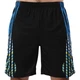 Шорты для смешанных единоборств MMA Domino 210-7 размер S (160-165см) Black-Blue-Yellow - изображение 1