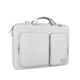 Сумка-чохол для ноутбука макбука MacBook Air/Pro M1 M2 М3 14.1"/15.4"із двома зовнішніми кишенями Сіра - зображення 1