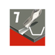 Різці для ліногравюри ESSDEE №7 1 шт L12/7 - зображення 2