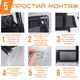 Подвесная Лежанка Для Котов и Собак Большой Гамак на Окно с Присосками для Животных до 25 кг 67 см - изображение 7