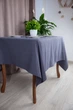 Скатерть ТЕП Aquastop водоотталкивающая Dark Grey 140х180 см (2000008936880) - изображение 3