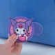 Бейдж на липучке Sanrio. Куроми, 7,5 см Kite HK24-3011-2 - изображение 1