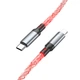 Дата кабель Hoco U112 Shine 20W Type-C to Lightning (1m) Gray - изображение 2