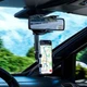 Автотримач на дзеркало заднього виду Borofone BH87 Windriver Black - изображение 5