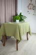 Скатерть водоотталкивающая ТЕП Aquastop 140х180 см Olive (С-04190_29828) - изображение 2