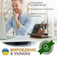 Подставка-органайзер на стол Teslyar с беспроводной зарядкой для телефона из дерева (зарядка в подарок) (PQ0001) - изображение 3