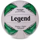 Мяч волейбольный PU LEGEND (PU, №5, 3 шара, сшитый вручную, белый-зеленый) (VB-3127_Белый-зеленый) - изображение 1