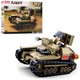 Конструктор Sluban Army M38-B0709 Военный маленький итальянский танк Carro veloce 33 (танкетка) - изображение 1