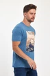 Футболка с принтом Trend Collection 109 синий (INDIGO) L - изображение 3