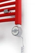 Электрический тен для полотенцесушителя Terma MOA 600W Chrome з кабелем в розетку WEMOA06TCROU - изображение 3