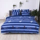 Комплект постельного белья ТЕП Soft dreams Двуспальный 70 x 70 см Line Blue (2-03858_26457) - изображение 1