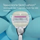 Станок для бритья женский (Бритва) Venus Comfortglide Sugarberry Plus Olay с 1 сменным картриджем (8700216130516) - изображение 4