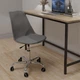 Офісне комп'ютерне крісло Hommex Kantri Grey (арт. H-231 G/G MR) на колесах хром - изображение 2