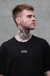 Чоловіча Оверсайз Футболка З Принтом Without Dominion Black 2XL/3XL (8049254) - зображення 4