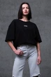 Жіноча Оверсайз Футболка З Принтом Without Dominion Black 2XL/3XL (8049255) - изображение 3