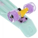 Скейтборд Пенни Penny LED WHEELS FISH SP-Sport SK-405-9 мятный-желтый-фиолетовый - изображение 4