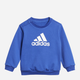 Дитячий спортивний костюм (світшот + штани) для хлопчика adidas I Bos Jog Ft IB4767 98 Синій (4066762230884) - зображення 6