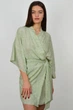 Халат Leinle 44(M) Салатовый микс (97669) - изображение 1